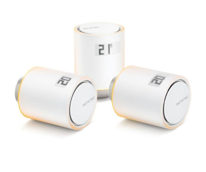 Czujnik inteligentny Netatmo Inteligentne głowice termiczne NBU-NAV-EU (zestaw) NBU-NAV-EU (do Valves Set lub Thermostat)